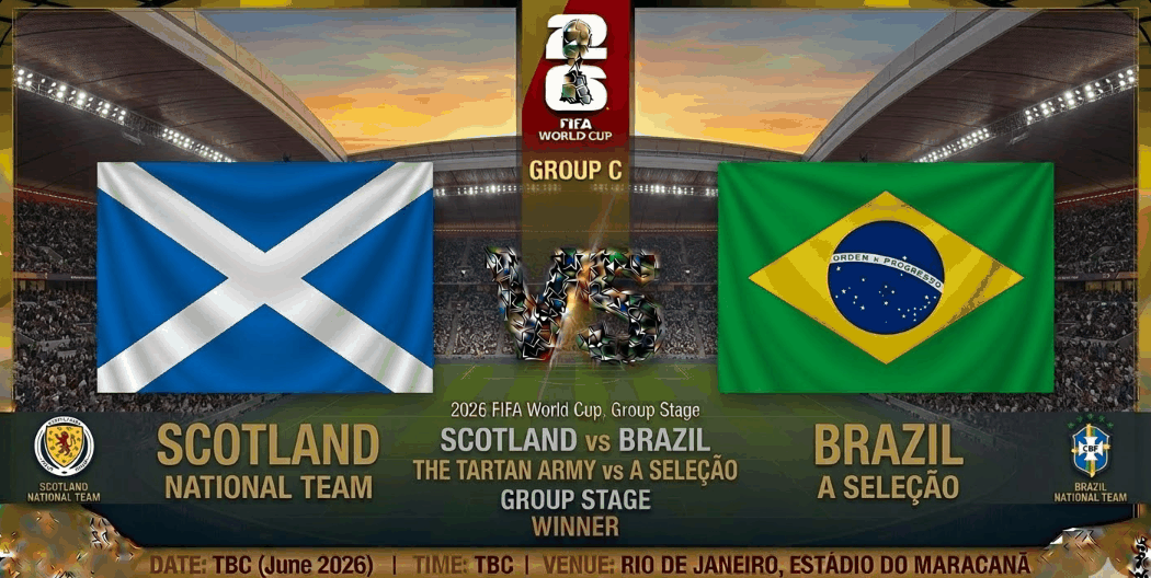 Scotland vs Brazil