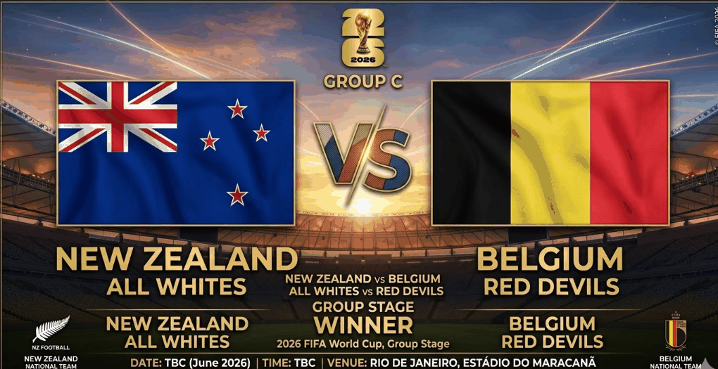 New Zealand vs Belgium