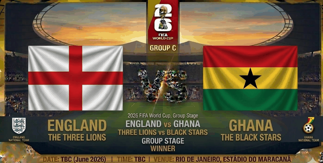 England vs Ghana