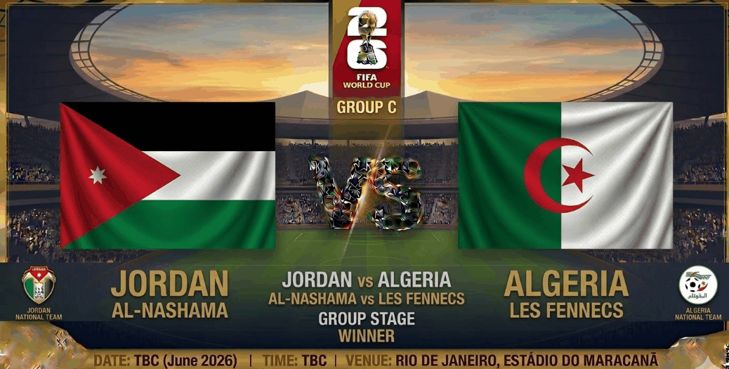 Jordan vs Algeria