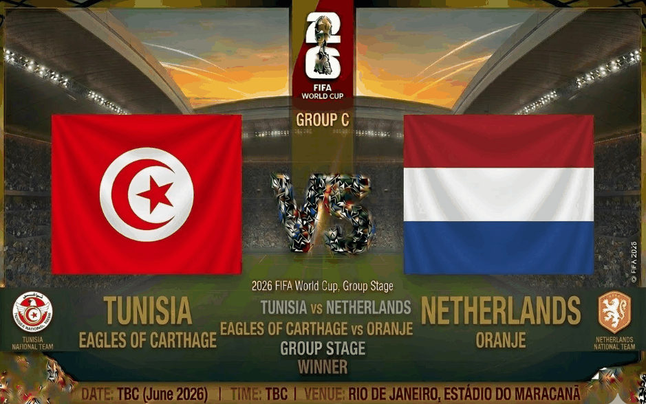 Tunisia vs Netherlands